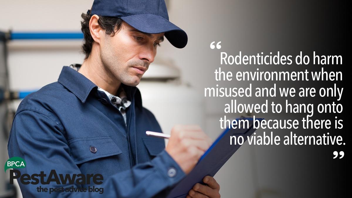 Rodenticides do harm the environment when misused